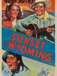 Sunset in Wyoming