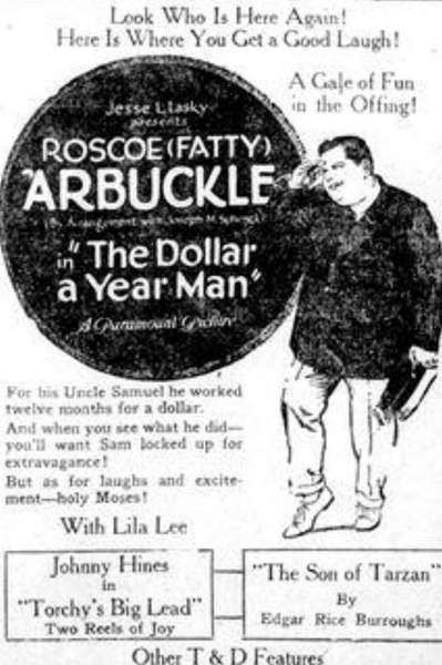 The Dollar-A-Year Man [1921]