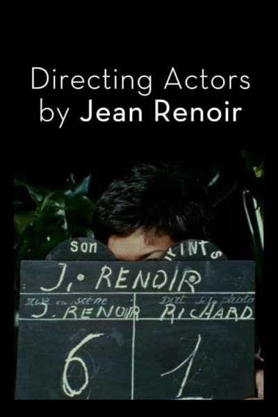 La direction d'acteur par Jean Renoir