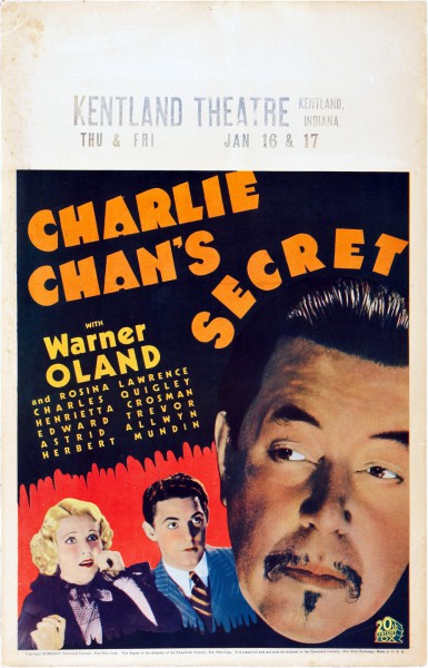 Charlie Chan's Secret