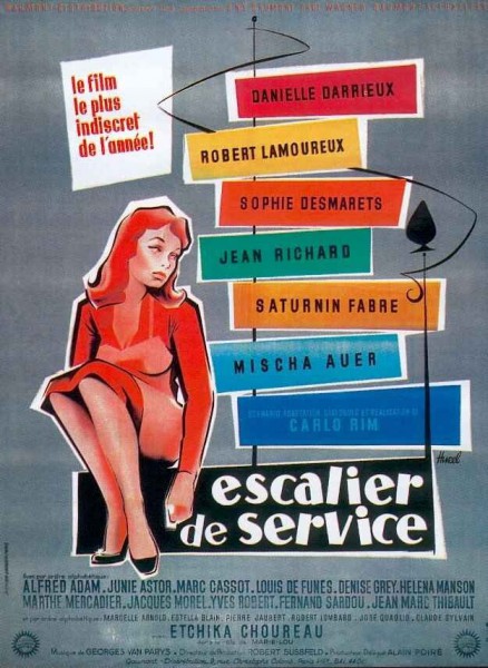 Escalier de service