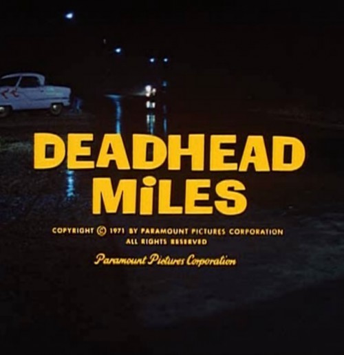 Deadhead Miles