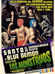 Santo y Blue Demon contra los monstruos