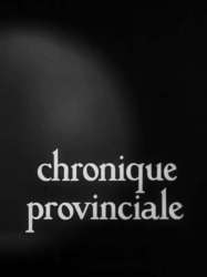 Chronique provinciale