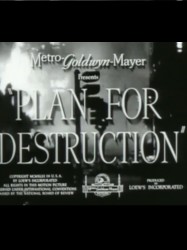 Plan for Destruction