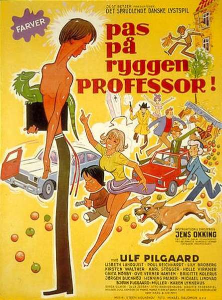 Pas på ryggen, professor!