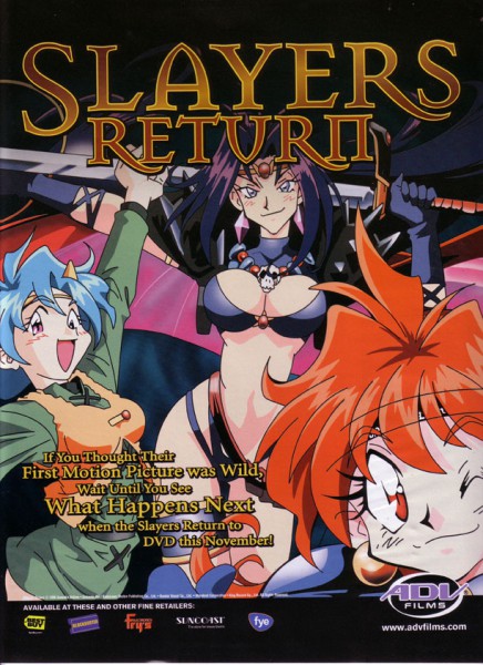 Slayers Return