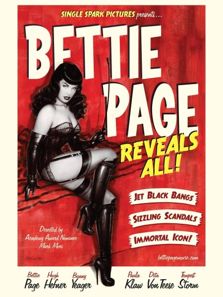 Bettie Page se dévoile