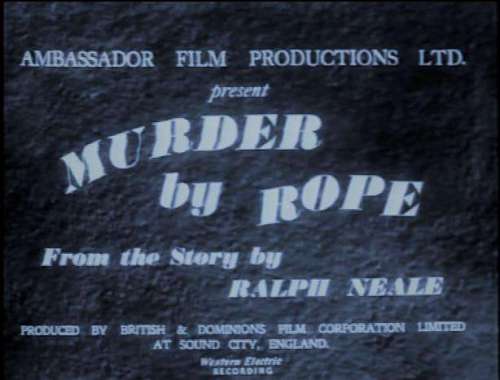 Murder by Rope