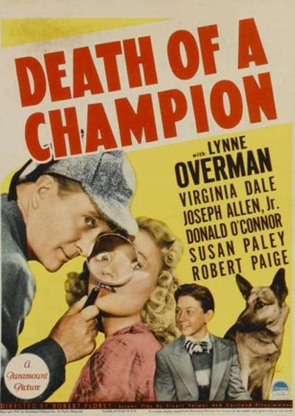 Death of a Champion - 1939
