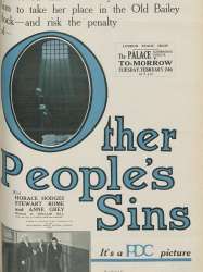 Other People's Sins