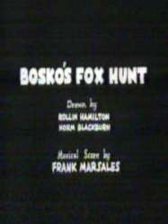 Bosko's Fox Hunt